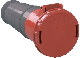 Розетка ССИ 235 переносная 63А 3P+PE+N 380В IP54 ИЭК PSR22-063-5 