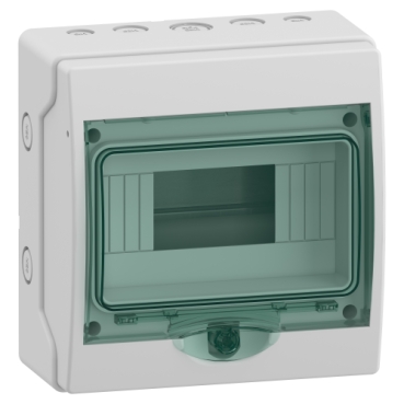 Щит навесной 8мод. KAEDRA IP65 с клемм. SchE 13443